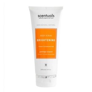 NWT Scentuals Brightening Body Scrub Vitamin C & Hyaluranic Acid 200ml/6.76fl oz